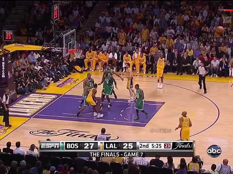 2010 NBA Finals Game 7: Celtics vs Lakers, June 17, 2010