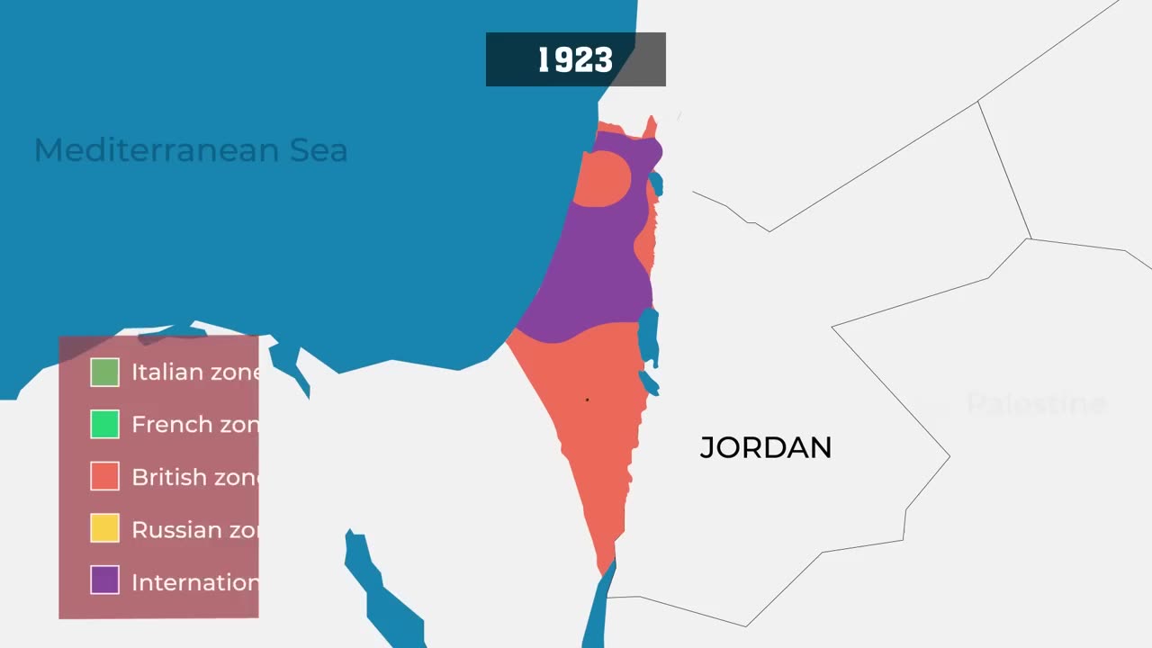 History of Israel-Palestine Conflict...