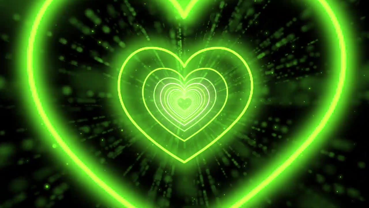 578. Heart Tunnel💚Green Heart