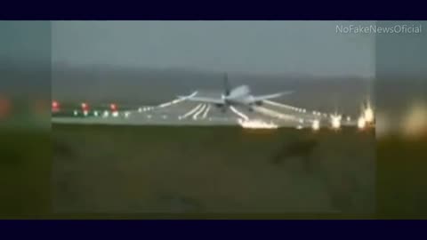 Aircraft landing in extreme wind condition - Part02
