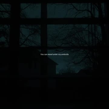 You can stand under my umbrella