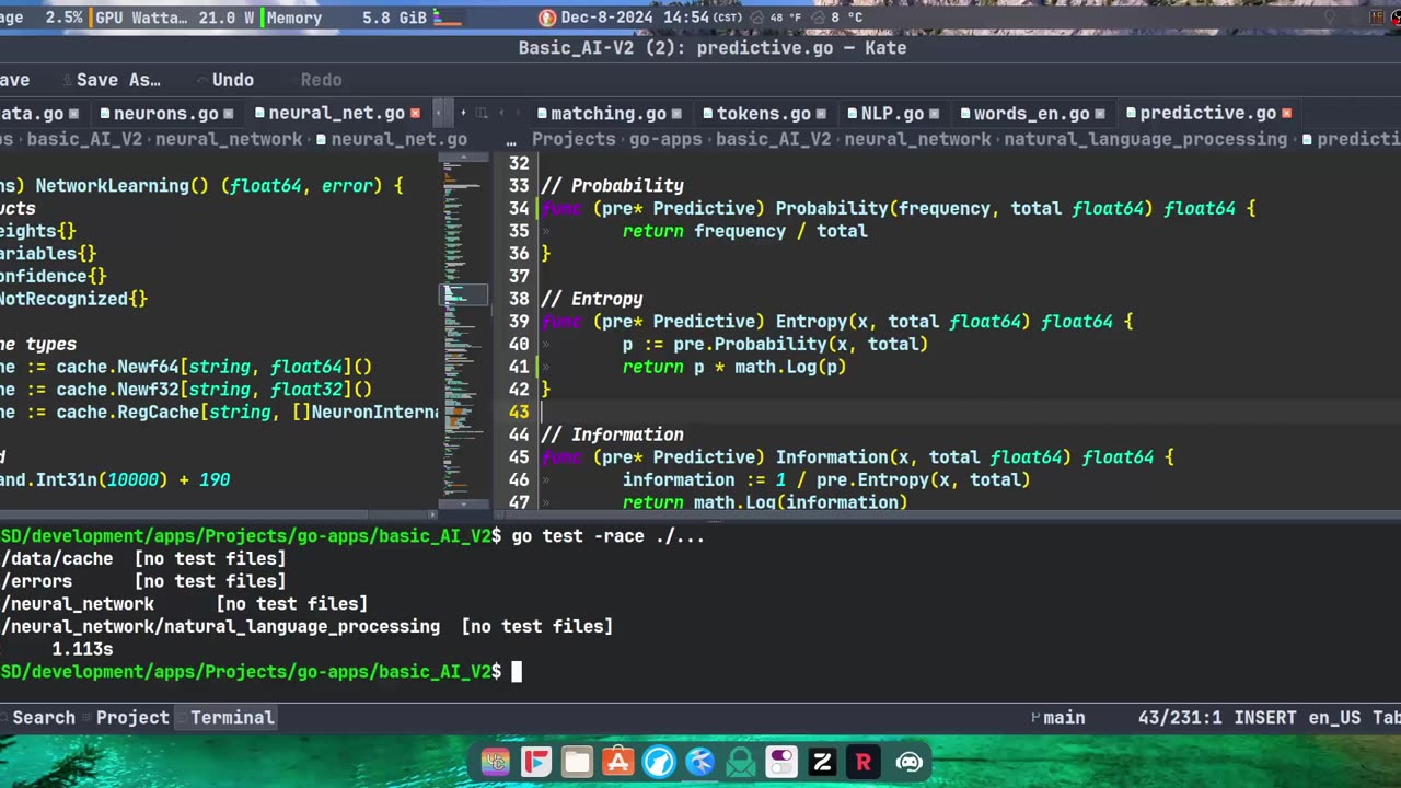 I am building a machine learning algorithm