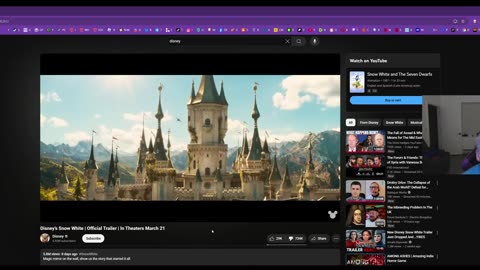 Disney's Snow White trailer is a nightmare