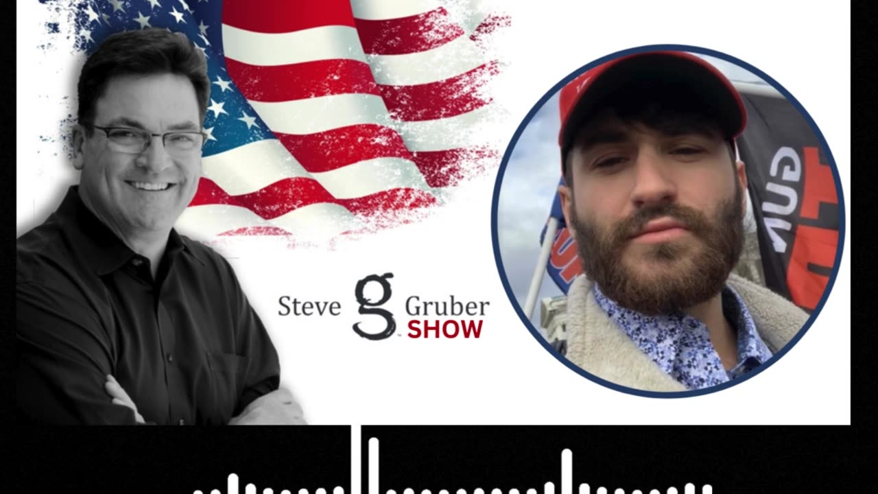 Real America Voices Steve Gruber BLAZING interview with Jan 6er Jake Lang!