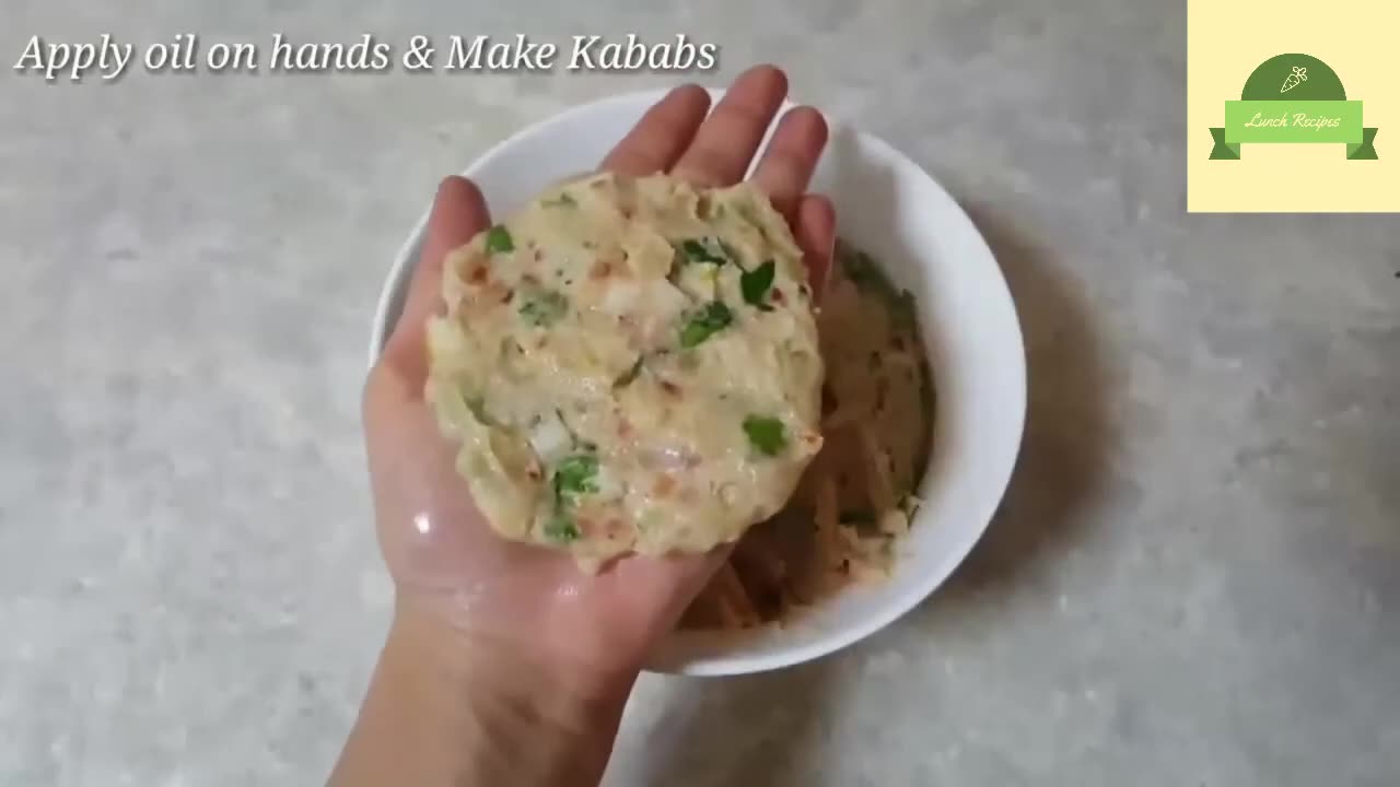 Chicken chapli kabab