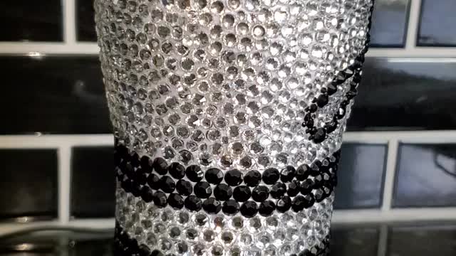 20 ounce rhinestone tumbler