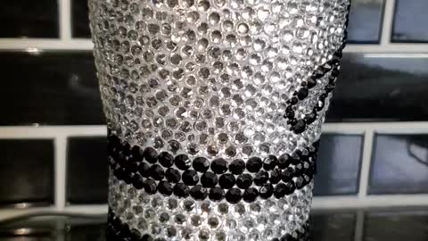 20 ounce rhinestone tumbler