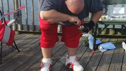 fishing with family
