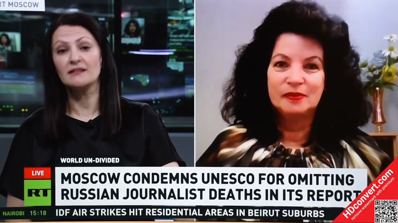 My Comments on RT: UN press safety report ‘unacceptable’ – veteran journalist