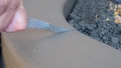 Trowling a radius
