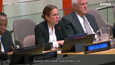 Dichiarazioni all ’ONU della dr.sa TANYA HAJ HASSAN.