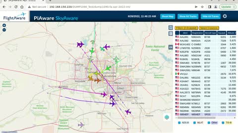 June 26th 2022 time lapsed air trash