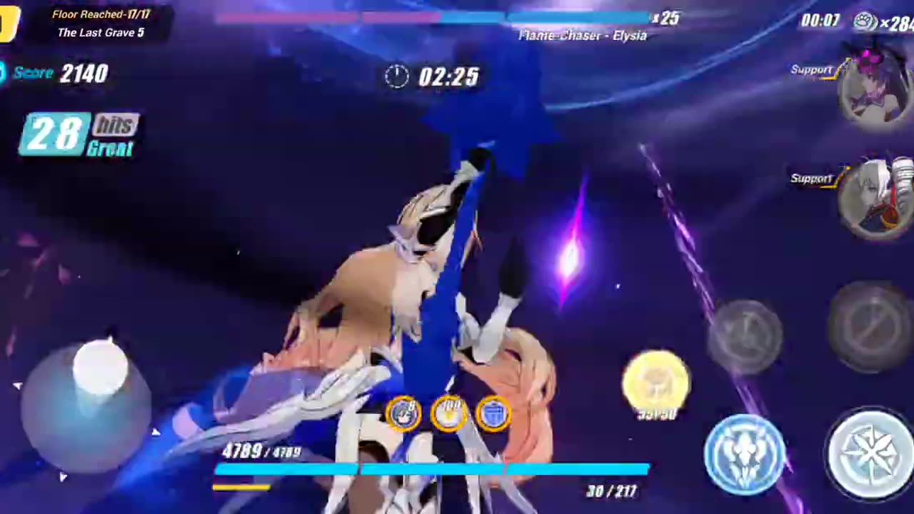 Honkai Impact 3rd - Elysian Realm Real Difficulty W/ Bright Knight: Excelsis Ending