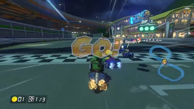 Mario Kart 8 Online VS. Races (Recorded on 3/23/15)