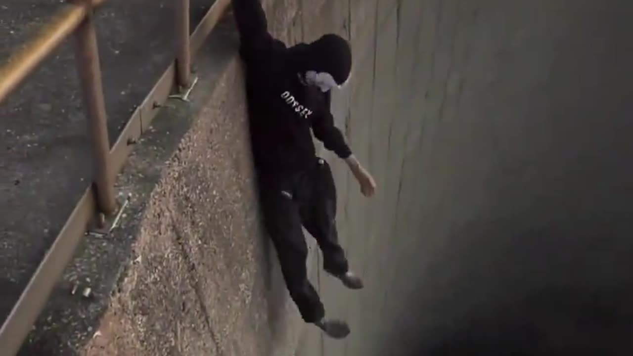 Hanging Over A Black Hole