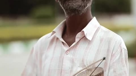 Viral musical instruments old man