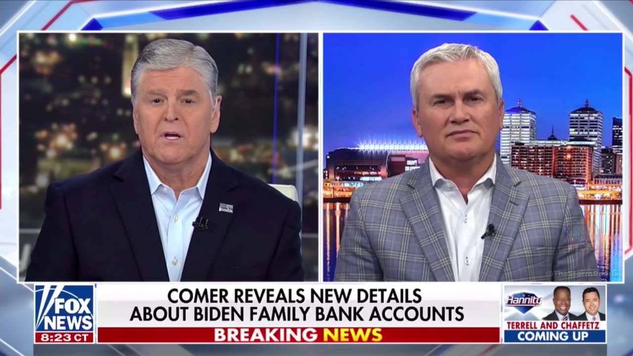 Comer seems to confirm that the Ukrainian oligarch who has the “insurance policy” recordings of Joe & Hunter taking bribes is the owner of Burisma