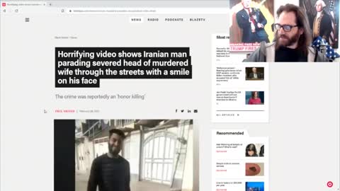 Lunatic Parades Severed Head of Murdered Cousin Wife