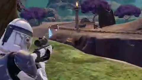 Never Too Late to Third Party #fortnite #starwars