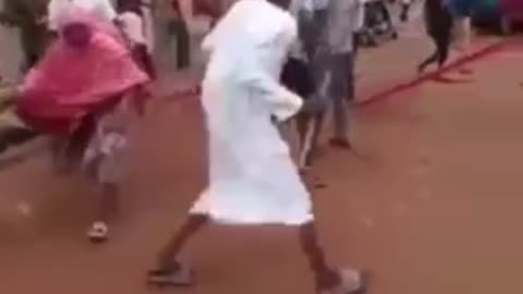 Nepa street fight in Lagos Nigeria