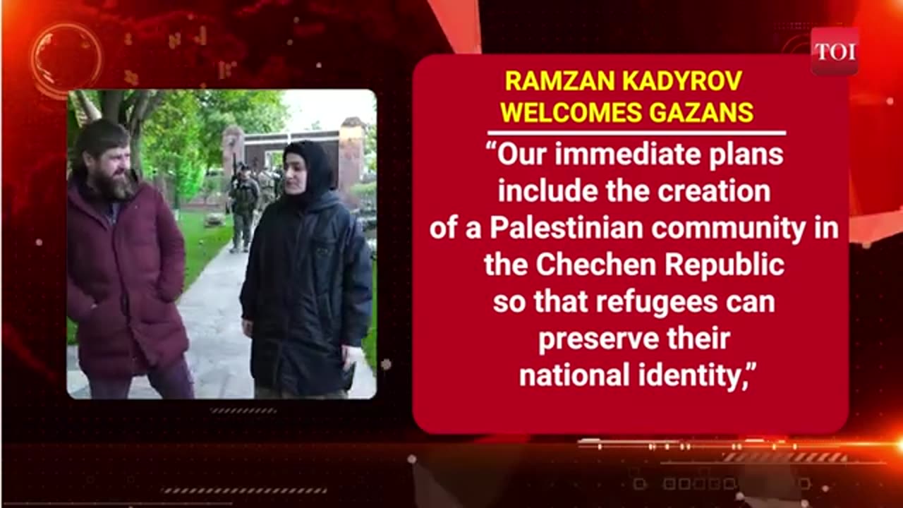 Putin's Aide Gifts New Homes To Gazans In Russia's Chechen Region Amid Israel's War