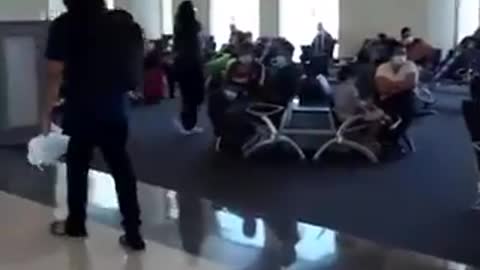 Illegal Aliens with Free Travel at the Airport