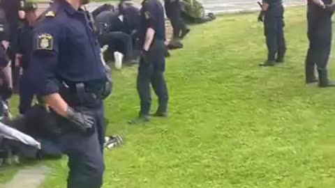 Gravi arresti di studenti in Svezia durante le proteste filo-palestinesi