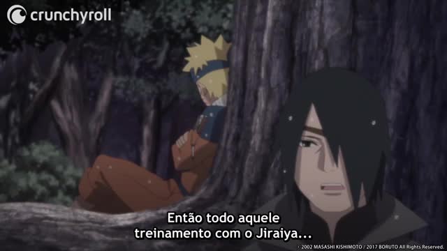 SASUKE CONVERSA COM NARUTO CRIANÇA