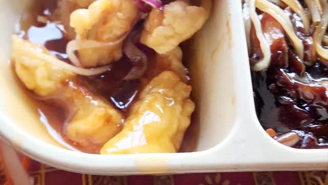Korean Tang(Sweet pork deep fry)+Jja noodle