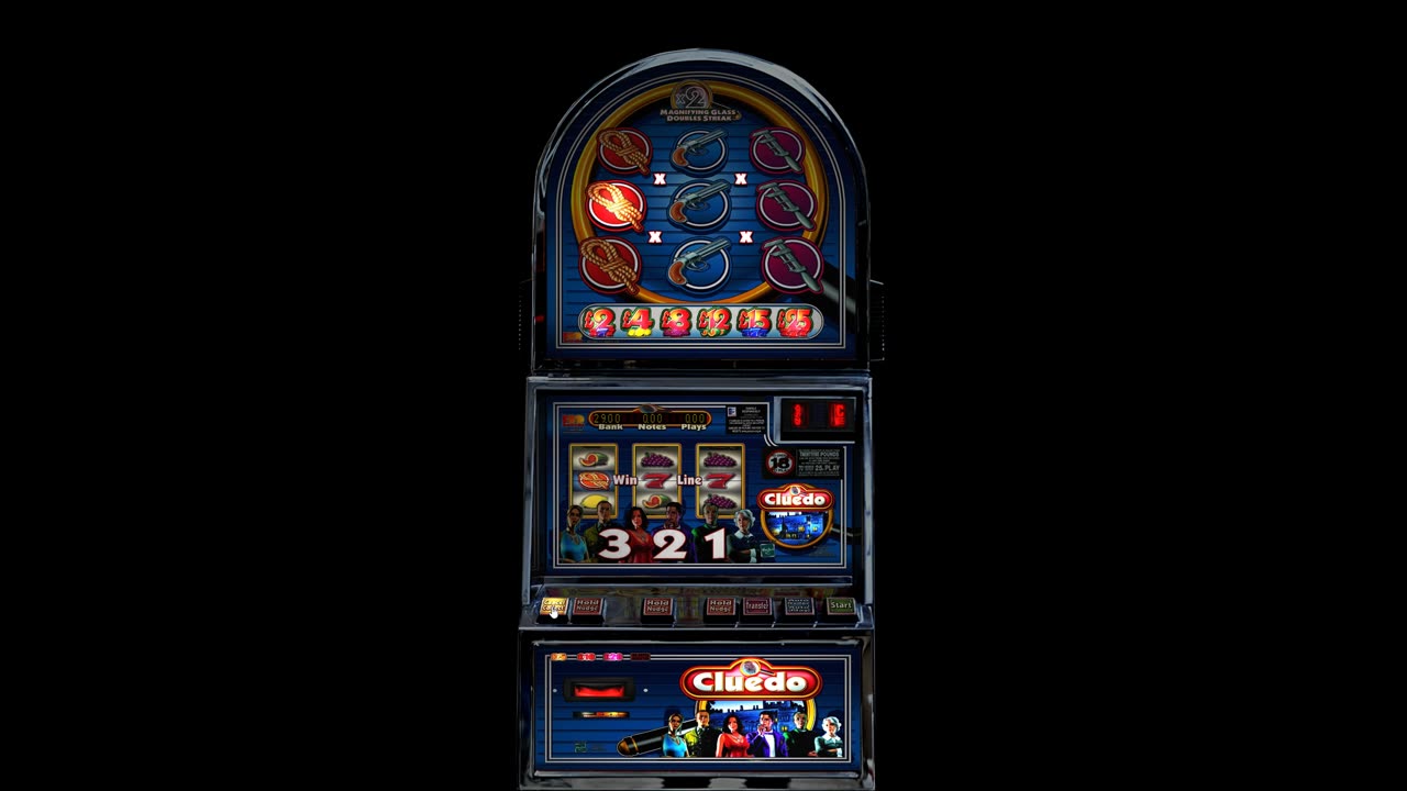 Cluedo Casino £25 Jackpot Mazooma Fruit Machine Emulation