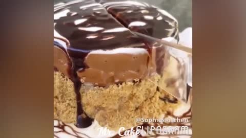 Chocolate Cake Decorating Video