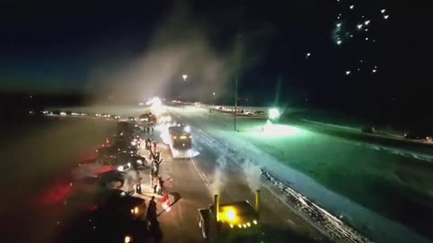 Canada, convoglio di 70 km con oltre 50 mila camionisti