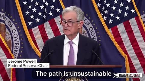 Alex Jones Explains Why Trump Can’t Fire Federal Reserve Chairman Powell!
