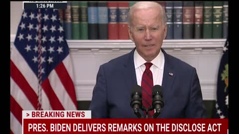 Biden Discusses Election Transparency Bill To 'Protect Public Trust'