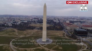 Exterior lights unexpectedly go dark on Washington monument