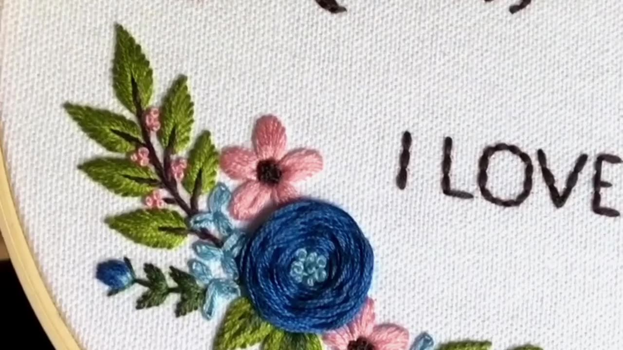 #Embroidery stitch mom ki kadhai #short #video