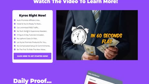 Kyros App Review: World's 1st Auto Affiliate Link Promoter AI