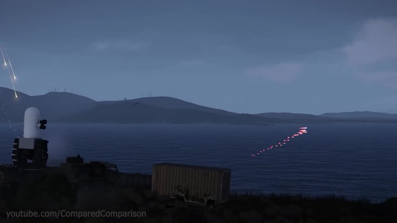 Fighter Jet shot down by C-RAM - Phalanx CIWS - Military Simulation - ArmA 3