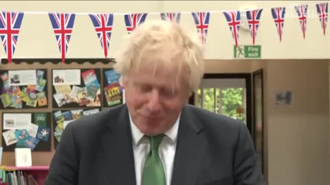 Boris Johnson refuses to answer questions on Sue Gray meeting