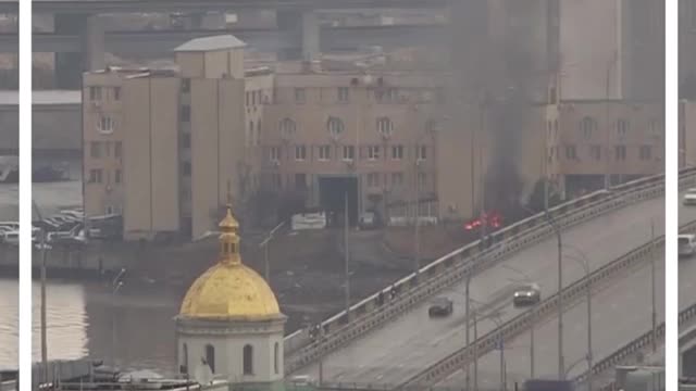What it's like in Ukraine after Russian invasion #shorts