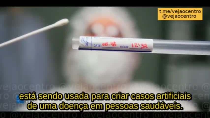Testes PCRs.
