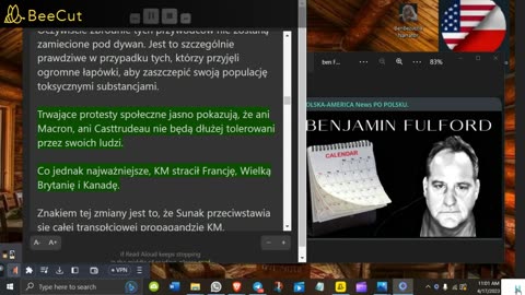 🔴Benjamin Fulford 17.04.23🔴Po widocznej wojnie na Ukrainie w Azji skupia się fajerwerki🔴