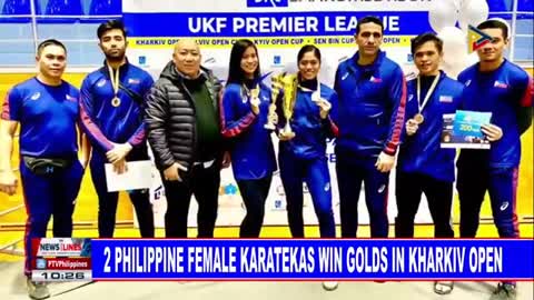 SPORTS NEWS- 2 Philippine female karatekas win golds in Kharkiv Open