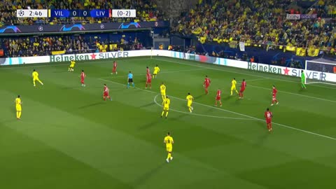 The goals of the return leg of the Villarreal-Liverpool match