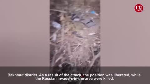 We eliminated the invaders...” - Ukrainian fighters show the position liberated from Russians