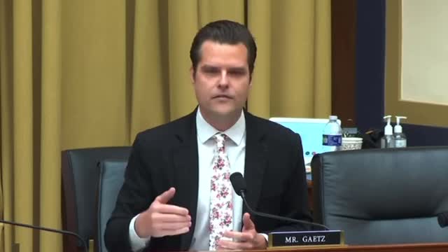 🔥 Matt Gaetz obliterates Disney and their data collecting and an old colleague.