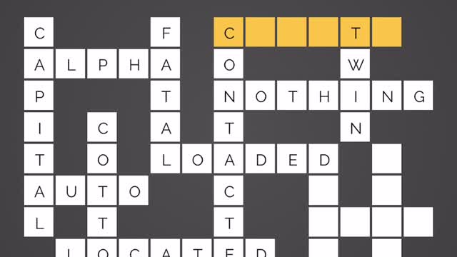 WordFit_ Fill-it-in - Gameplay on mobile