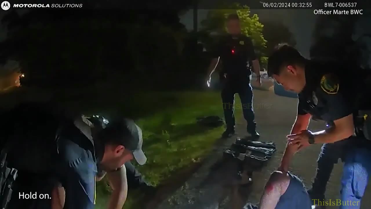 Houston police release bodycam footage of an in custody death when they restrained the suspect