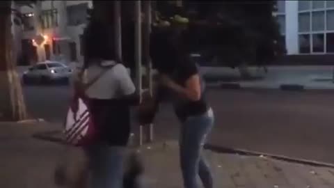 Creeper KO'd By Woman