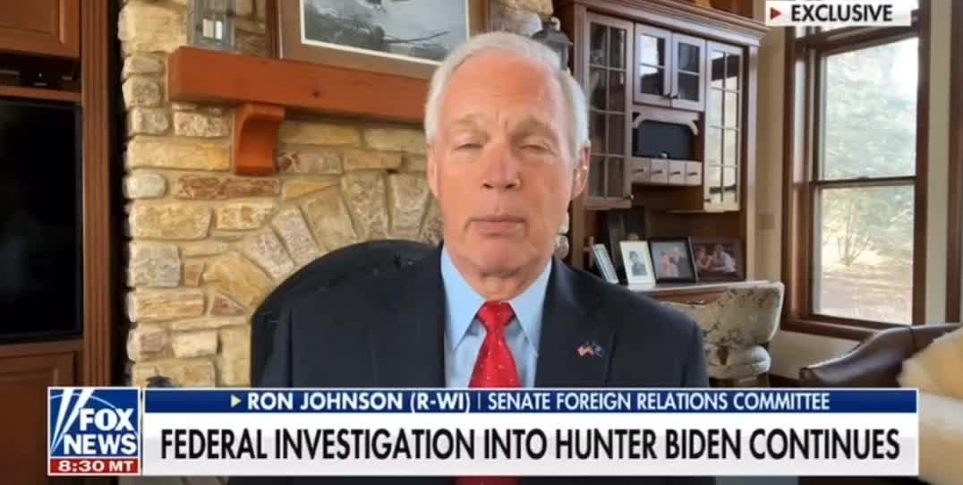 Sen Johnson on the Biden Crime Family Corruption